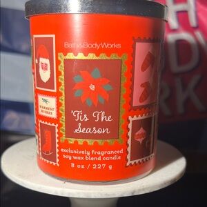 Bath & Body Works Red Holiday Candle